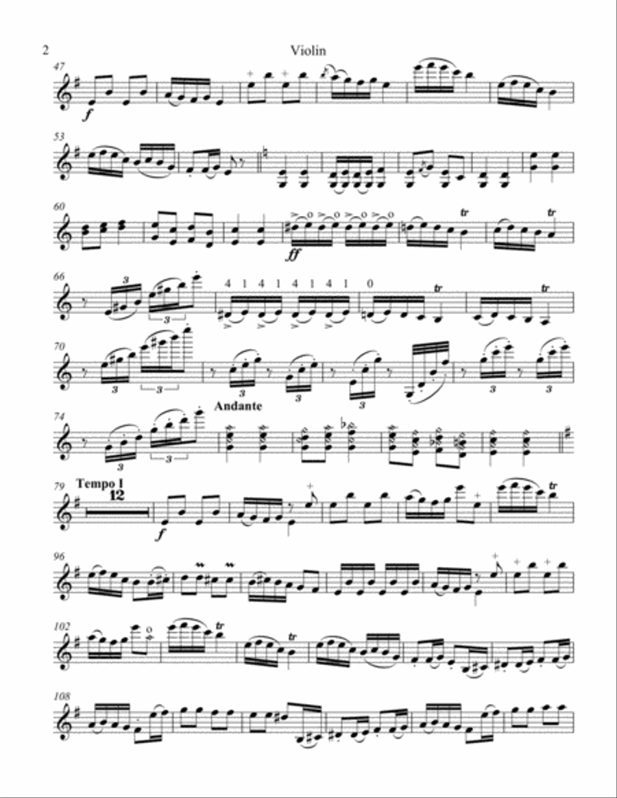 Dervish Dance Dervish Dance Violin Solo scores gallery preview page 2
