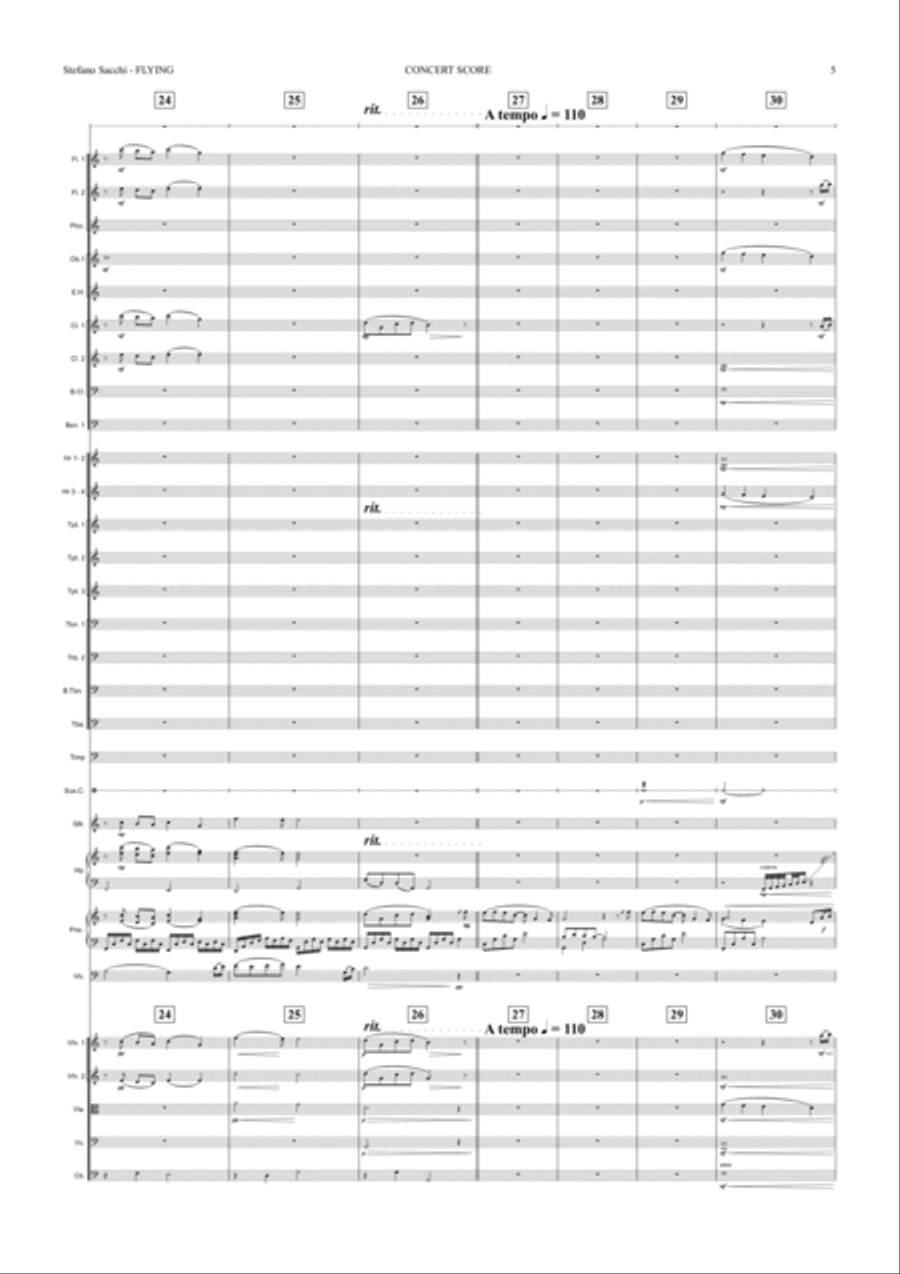 Flying Full Orchestra scores gallery preview page 5