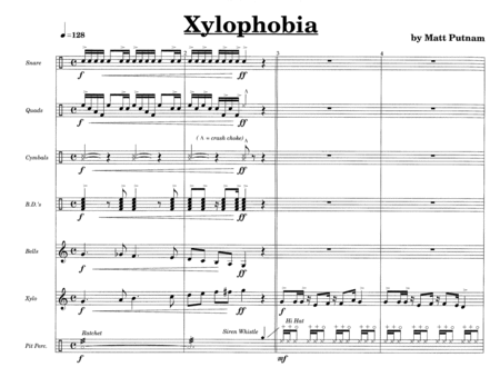 Xylophobia w/Tutor Tracks