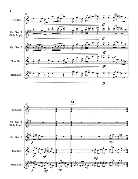 Elements for Saxophone Quartet image number null
