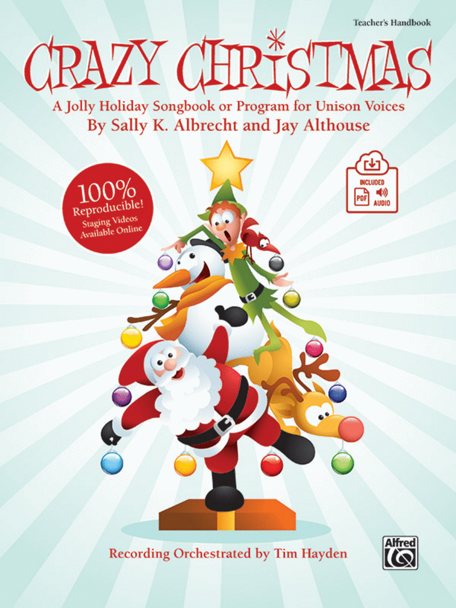 Crazy Christmas! Crazy Christmas! Voice scores gallery preview page 1