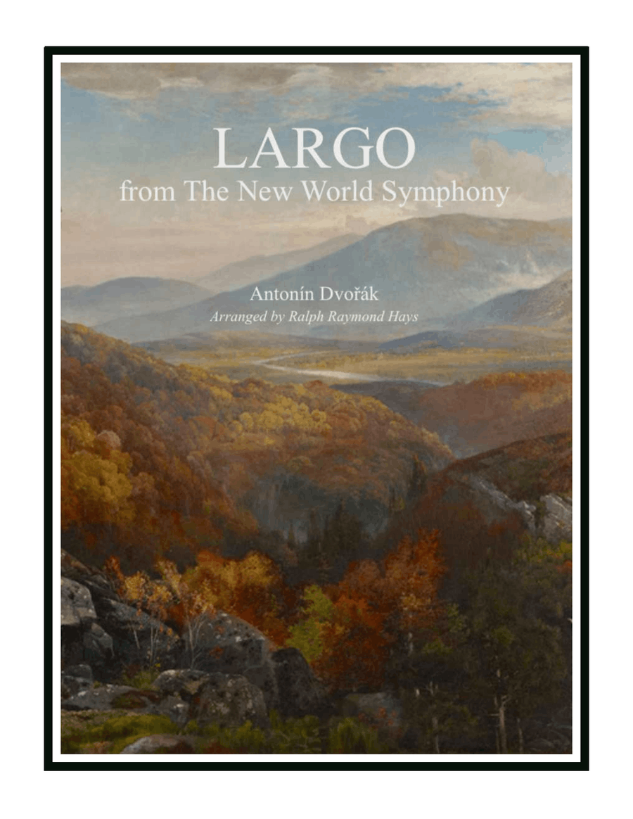 LARGO from The New World Symphony (for woodwind quintet) Woodwind Quintet scores gallery preview page 1