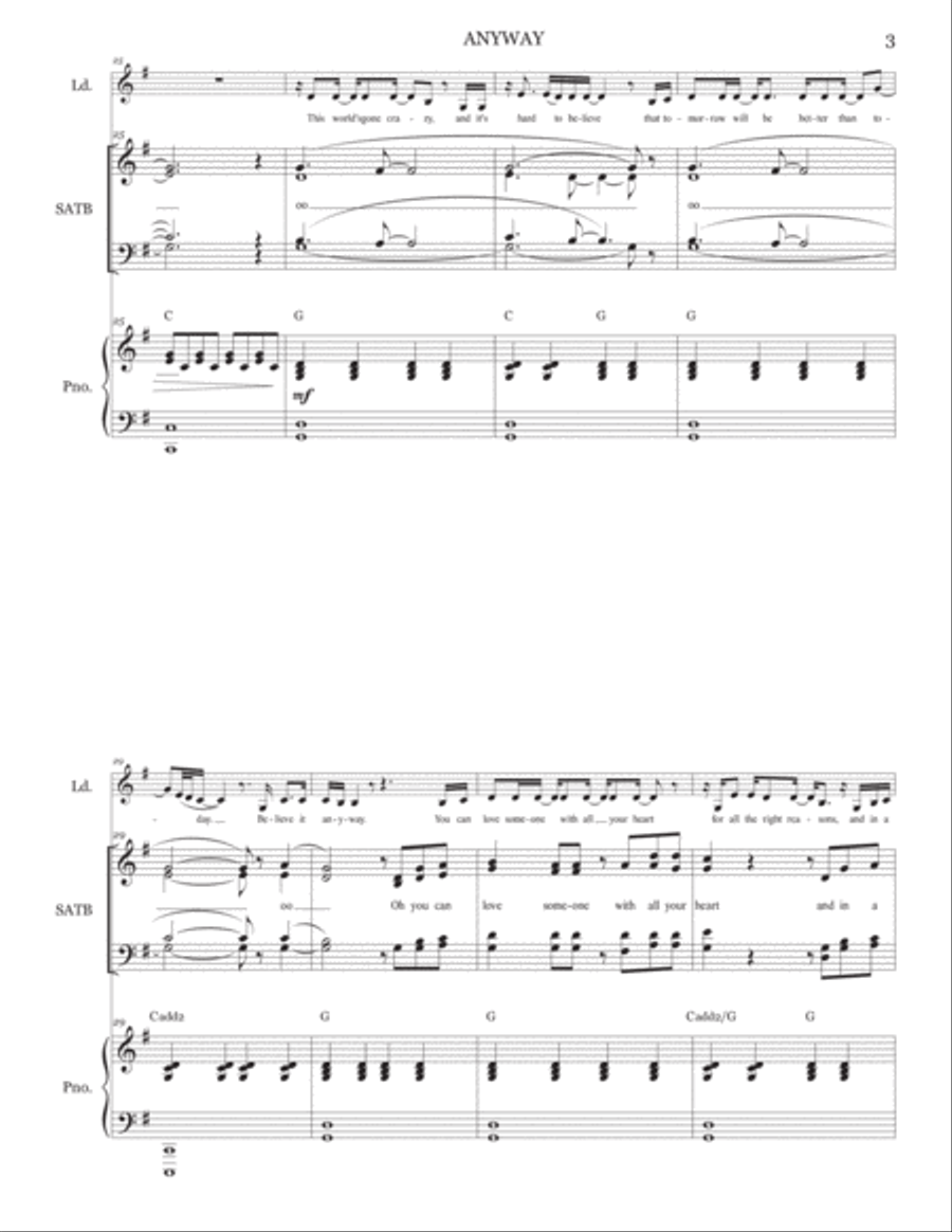 Anyway Anyway 4-Part scores gallery preview page 4