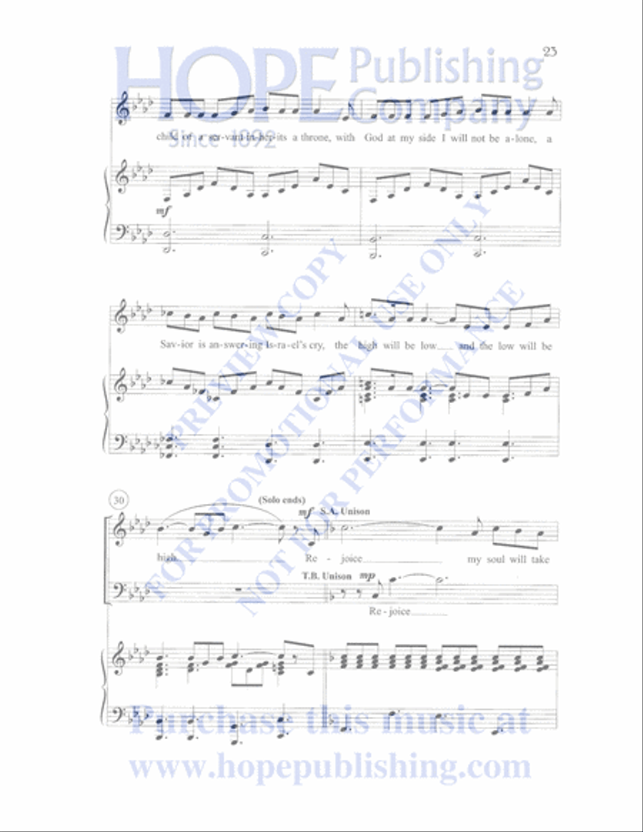 By Heaven's Light Choir scores gallery preview page 24