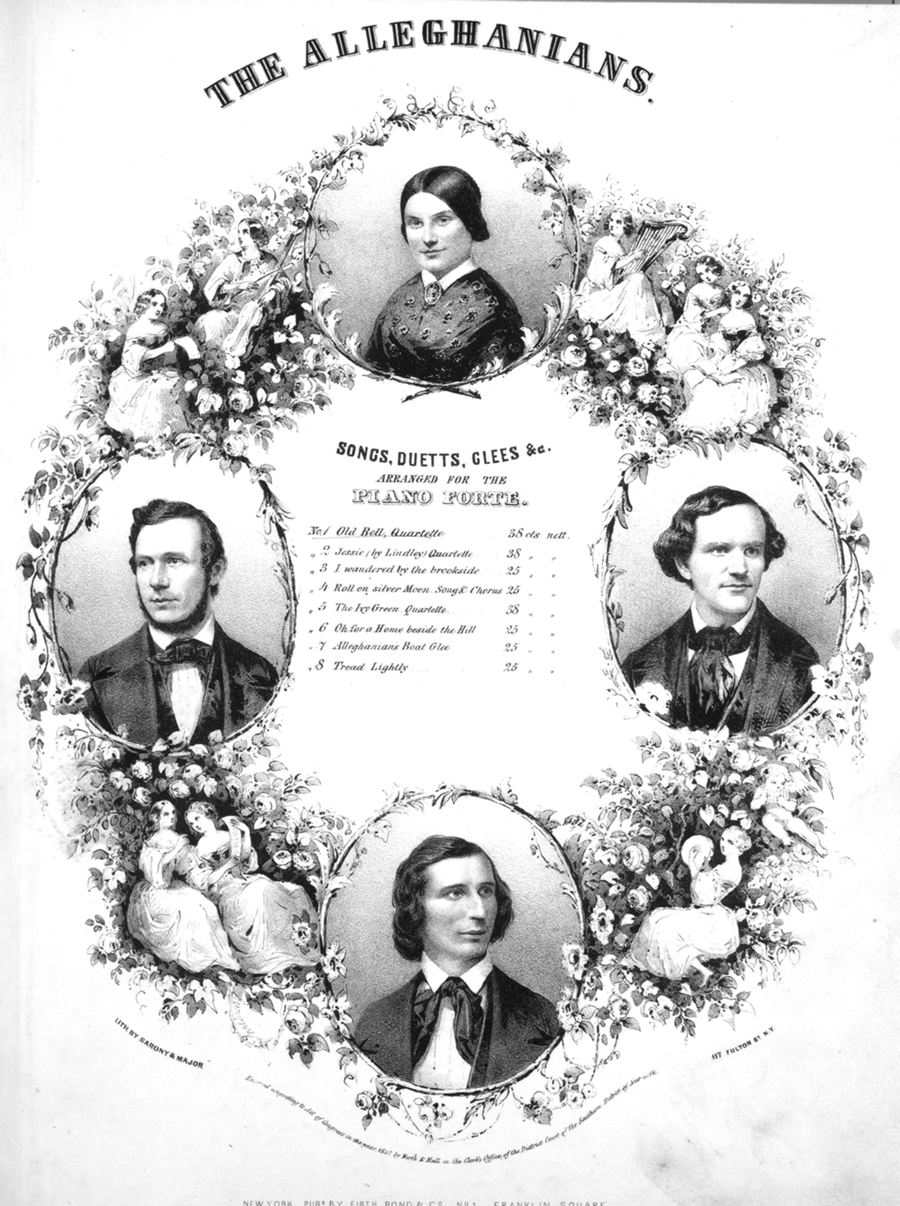 The Alleghaniains. Sogs, Duetts, Glees Etc. The Old Bell
