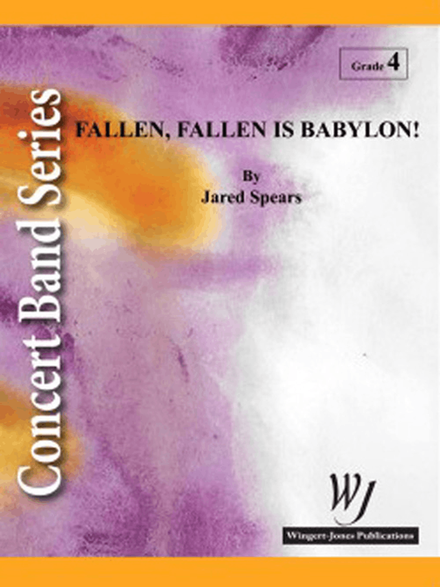 Fallen Fallen Is Babylon (Score) Concert Band scores gallery preview page 1