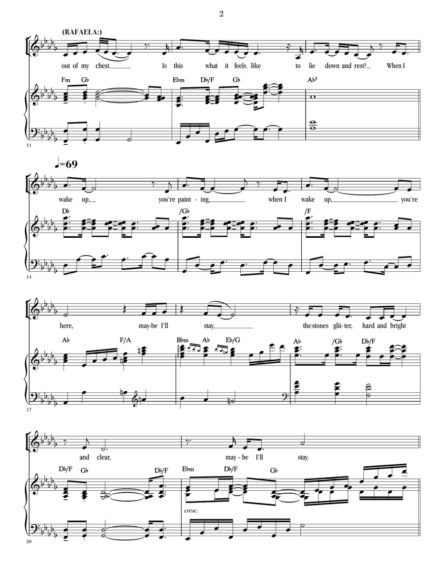 Stay - LEMPICKA Voice scores gallery preview page 2