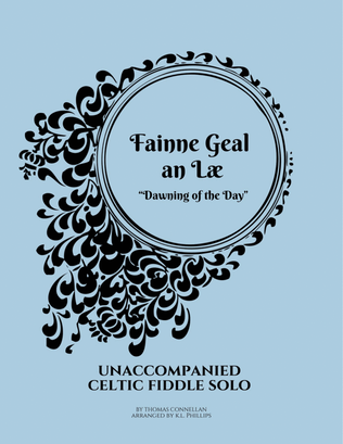 Book cover for Fainne Geal an Læ (Dawning of the Day) - Celtic Fiddle Solo