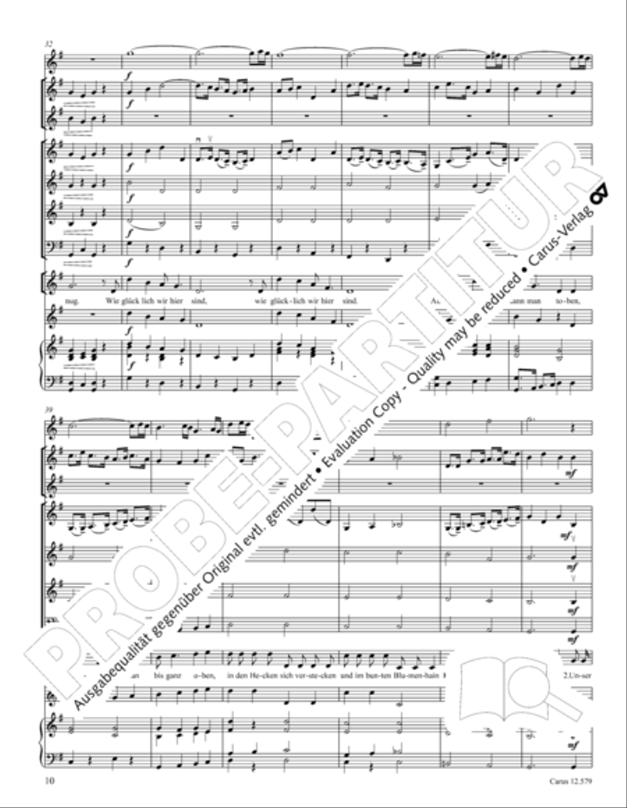 Der Garten des Riesen Children's Choir scores gallery preview page 15
