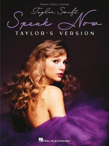 Taylor Swift – Speak Now (Taylor's Version) by Taylor Swift Piano, Vocal, Guitar - Sheet Music