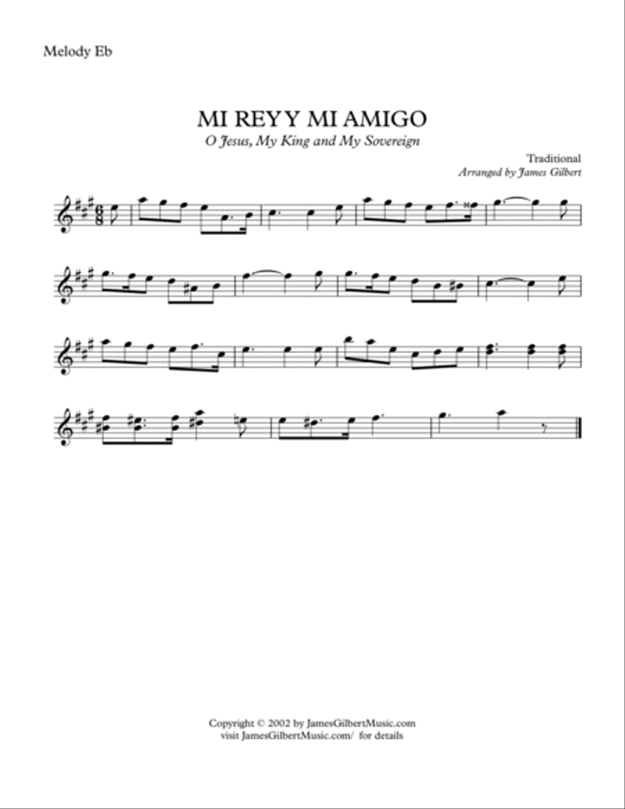 MI REY Y MI AMIGO Small Ensemble scores gallery preview page 4
