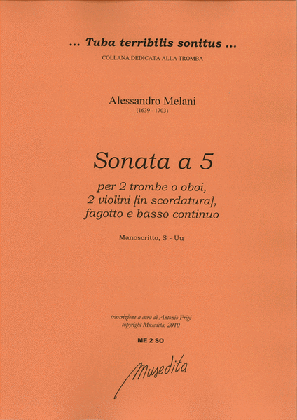 Sonata a 5 (Manuscript, S-Uu)