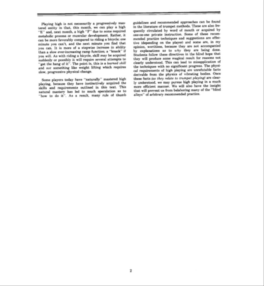 A New Approach to Altissimo Trumpet Playing Flute scores gallery preview page 8