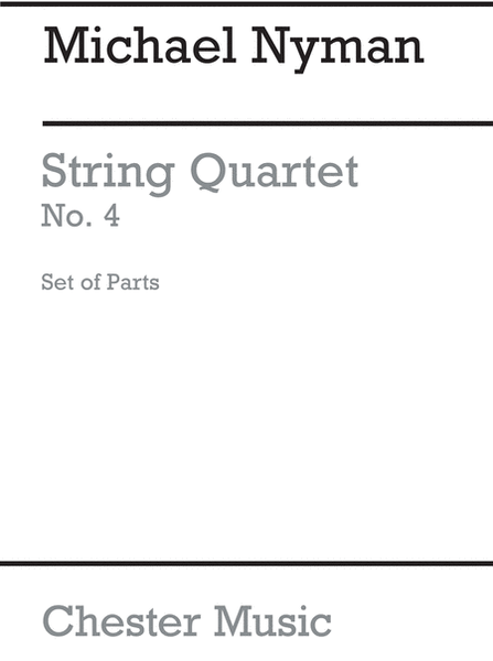 String Quartet No. 4 (Parts)