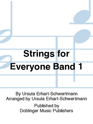 Book cover for Strings for Everyone Band 1