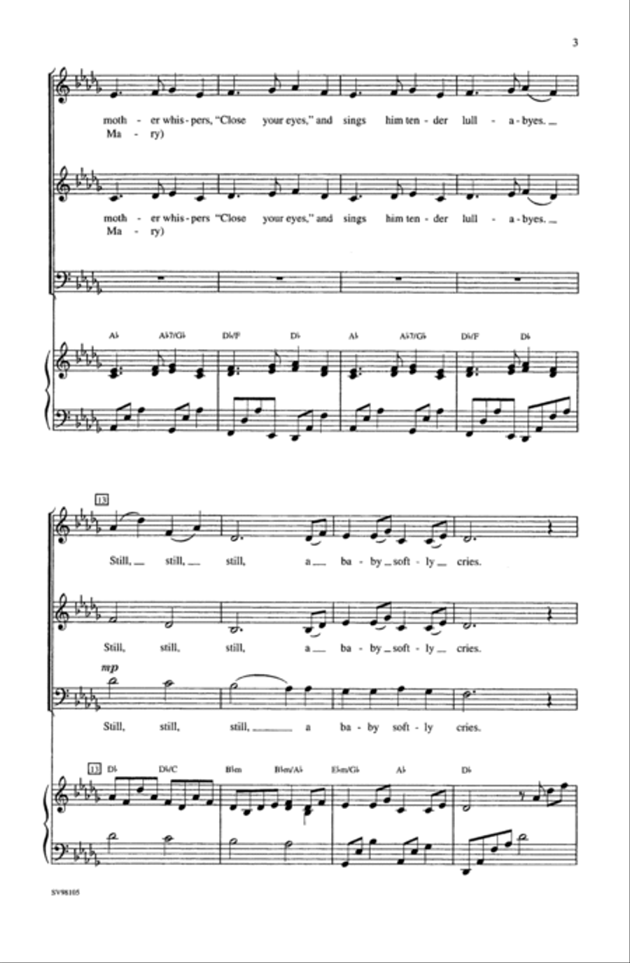 Still, Still, Still 3-Part scores gallery preview page 10