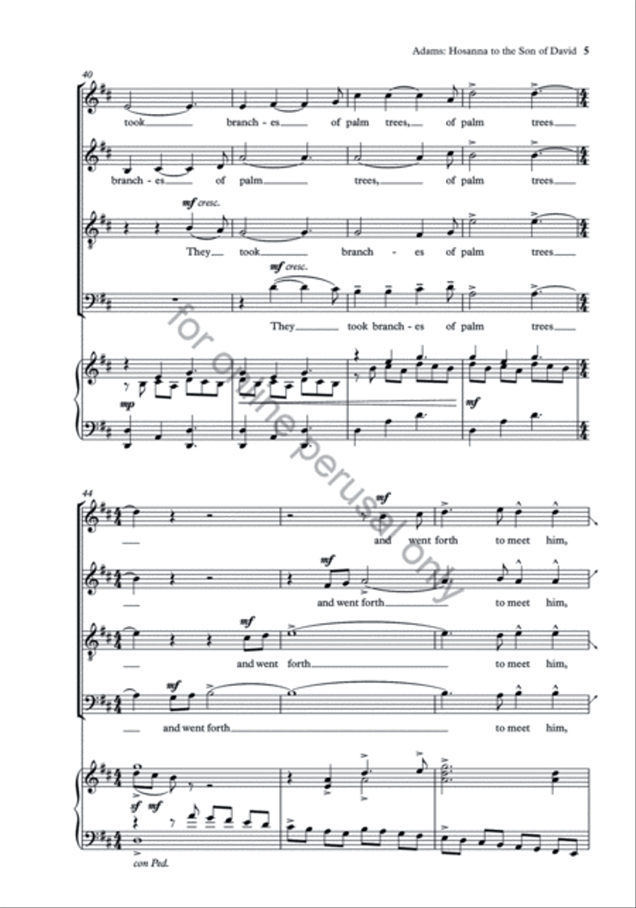 The Oxford Book of Choral Music by Black Composers 4-Part scores gallery preview page 10