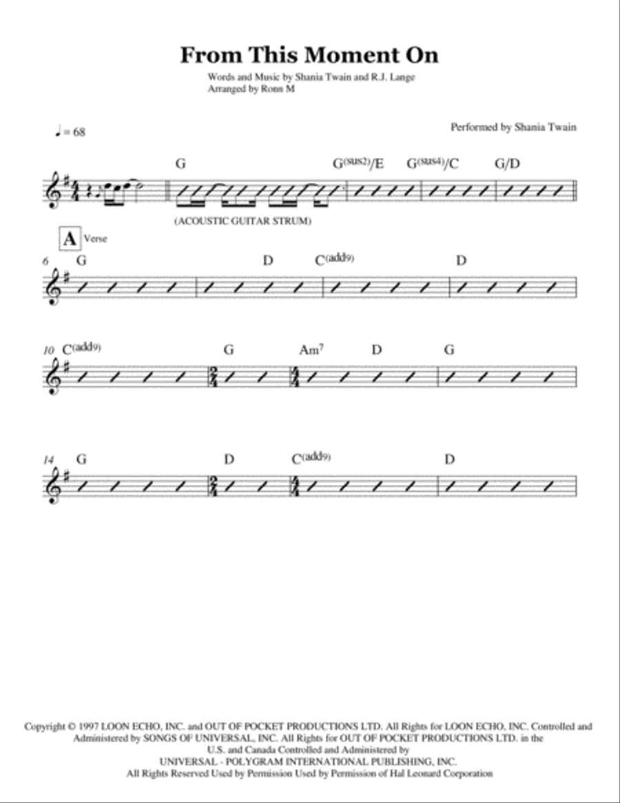 From This Moment On Small Ensemble scores gallery preview page 2