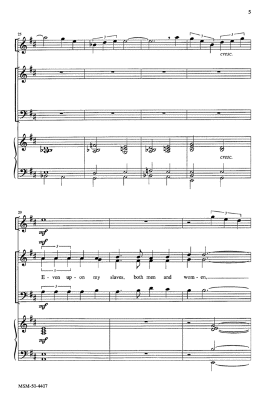 In the Last Days In the Last Days 3-Part scores gallery preview page 5