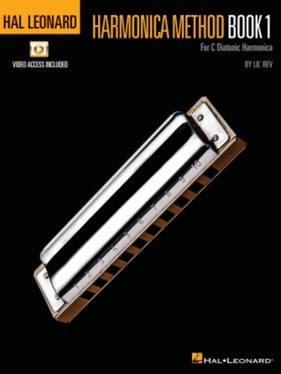 Book cover for Hal Leonard Harmonica Method – Book 1