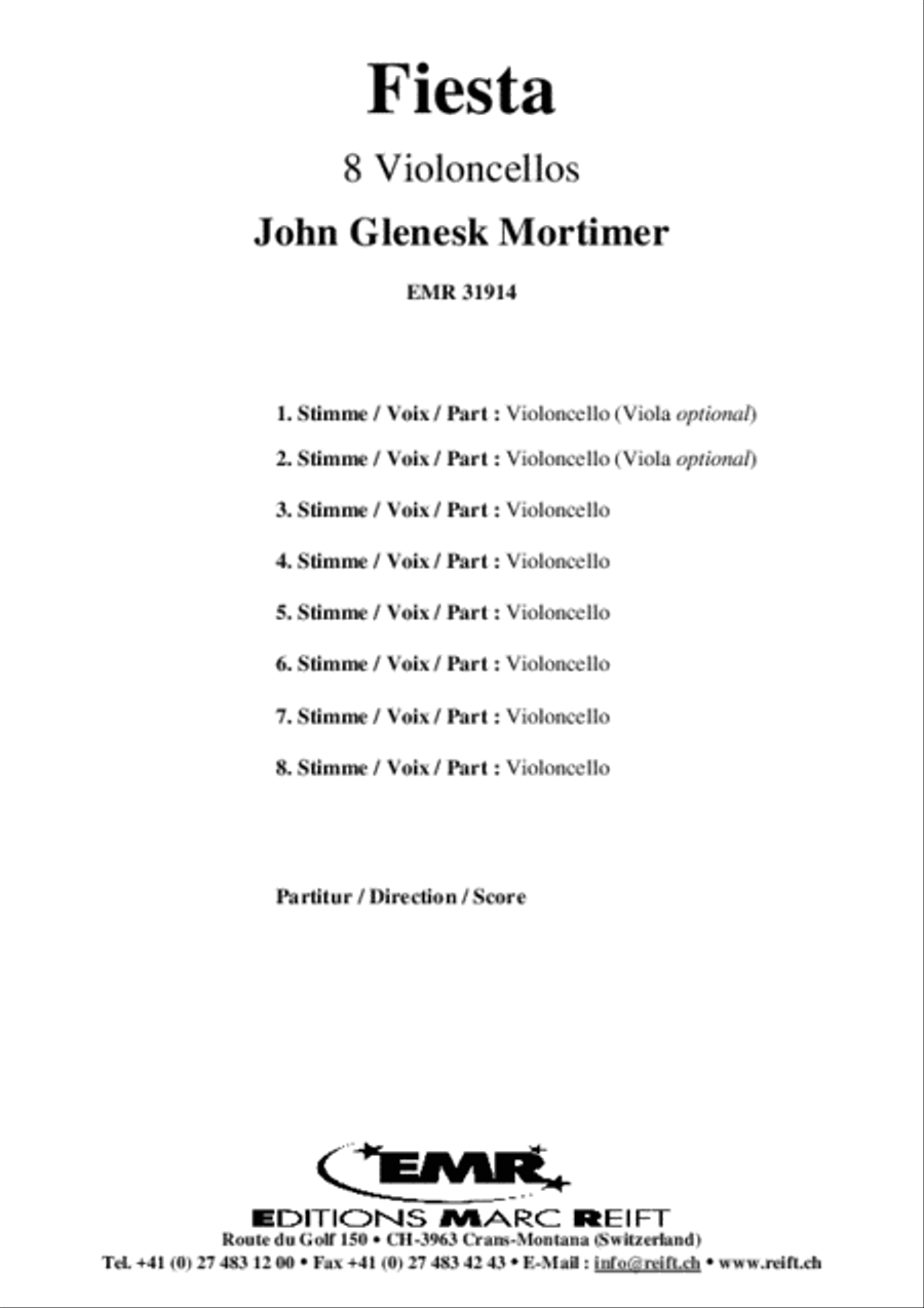 Fiesta Cello scores gallery preview page 2