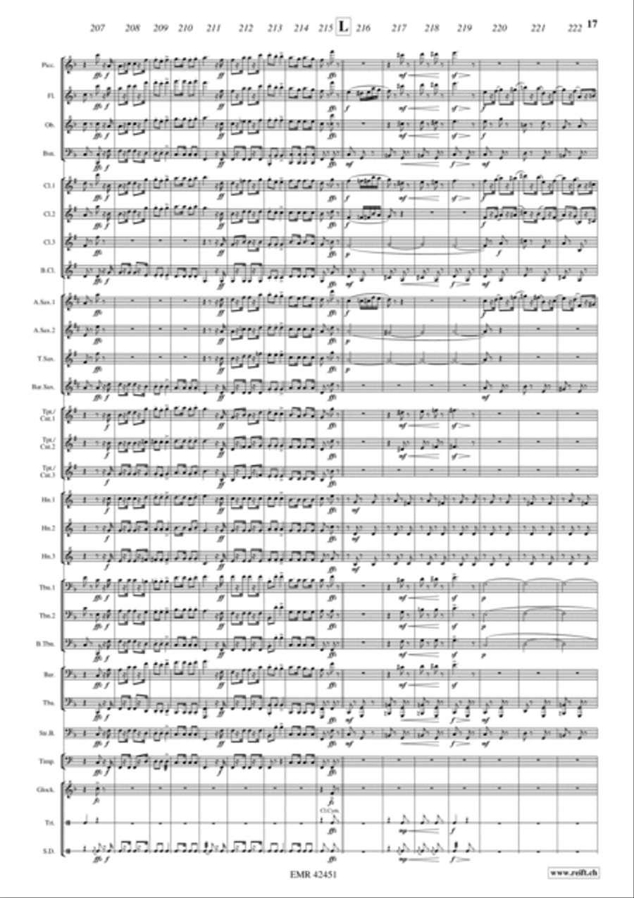 Don Quixote Concert Band scores gallery preview page 9