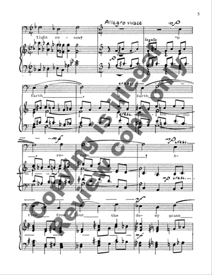 Songs of Experience Songs of Experience Baritone Voice scores gallery preview page 4