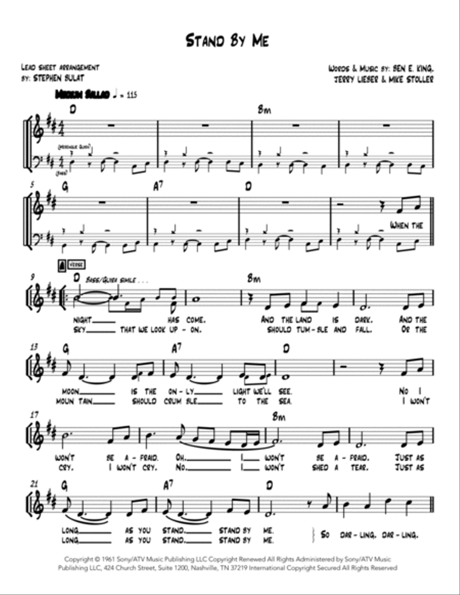 Stand By Me Large Ensemble scores gallery preview page 2