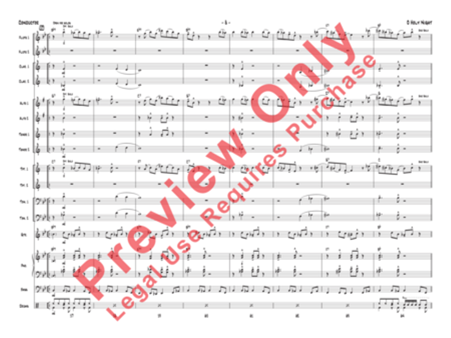 O Holy Night Jazz Ensemble scores gallery preview page 9