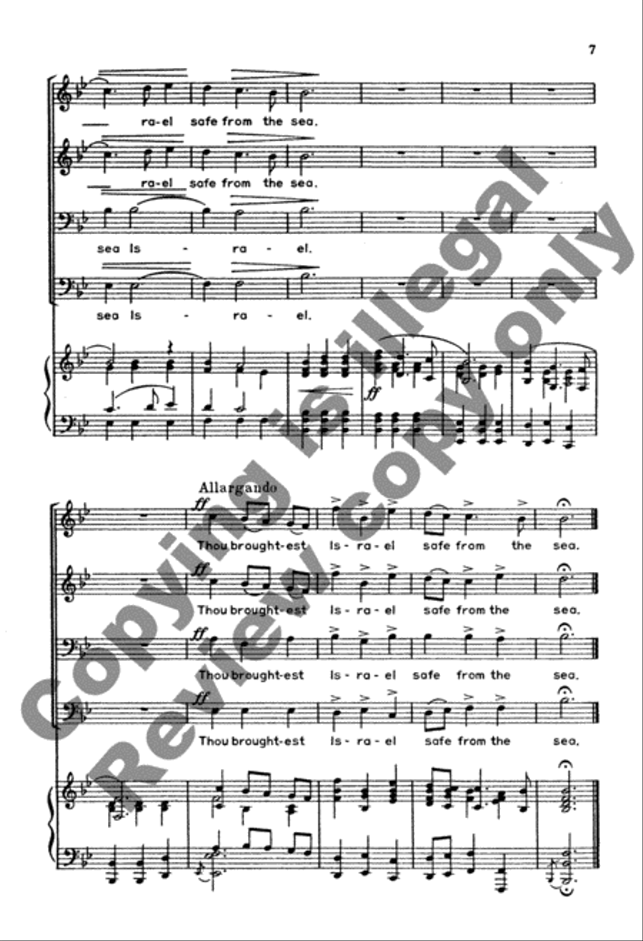 Thanks Be To Thee Thanks Be To Thee TTBB scores gallery preview page 7