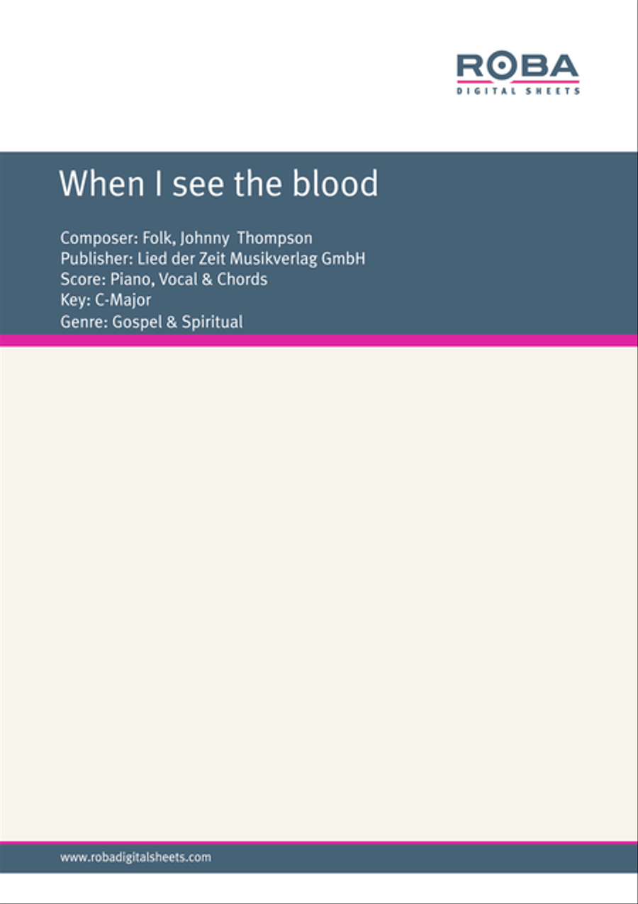 When I see the blood Voice scores gallery preview page 1