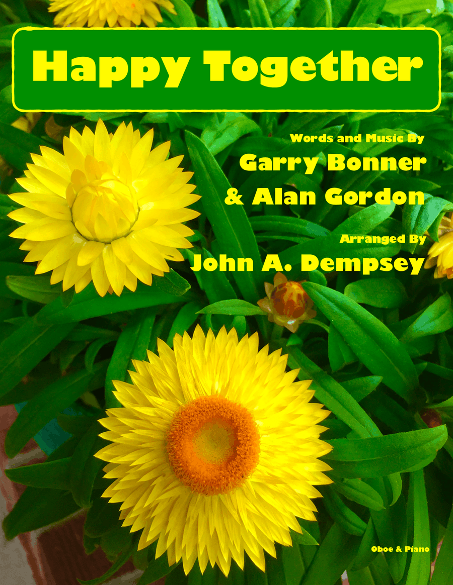Happy Together Piano scores gallery preview page 1
