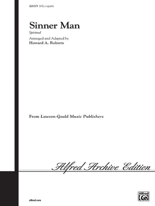 Book cover for Sinner Man