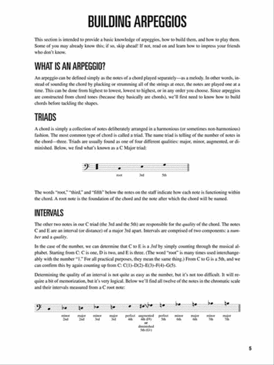 Bass Arpeggio Finder School and Community scores gallery preview page 3