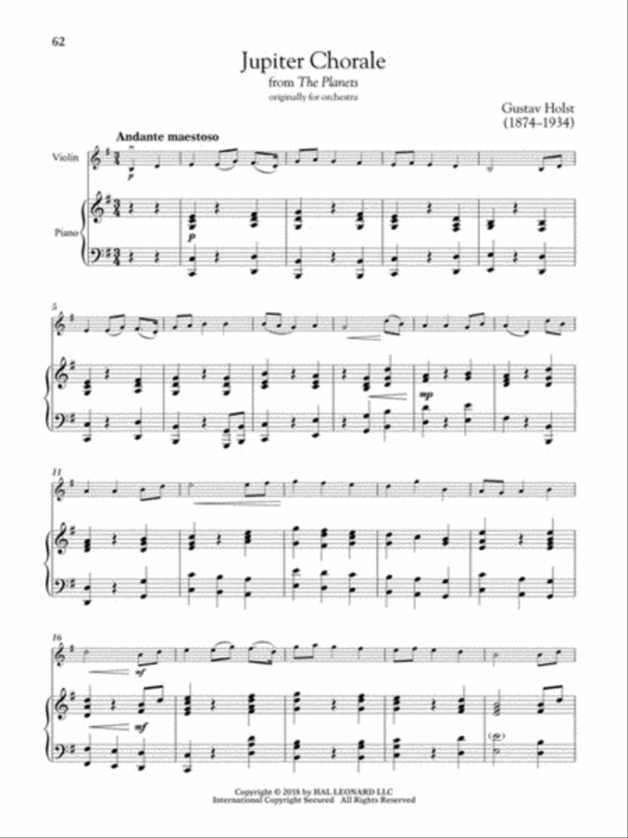 First 50 Classical Pieces You Should Play on the Violin Violin scores gallery preview page 6