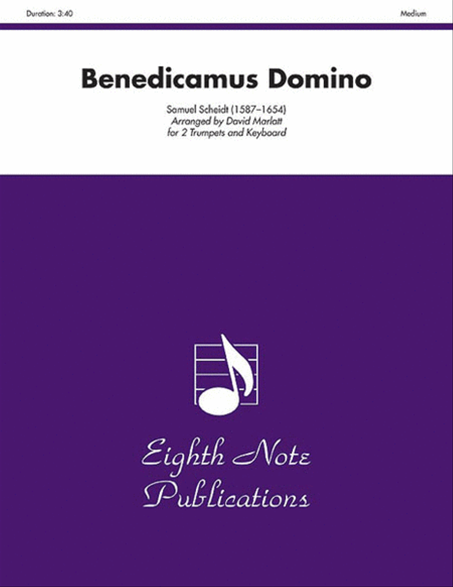 Benedicamus Domino Trumpet Duet scores gallery preview page 1