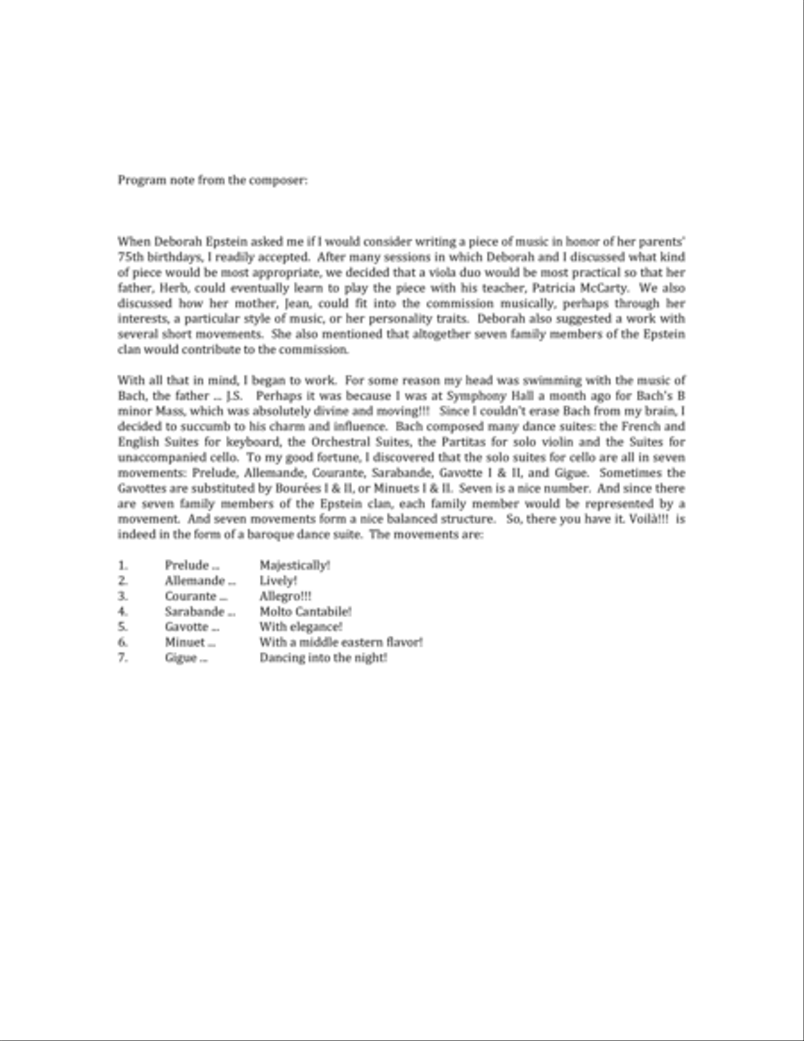 Voilà!!! (2001) for violin and viola String Duet scores gallery preview page 4