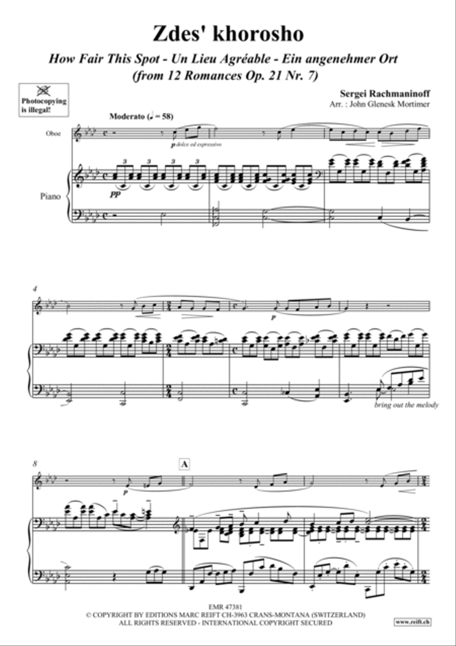 Zdes' khorosho Piano Accompaniment scores gallery preview page 3