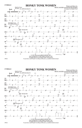 Honky Tonk Women: Cymbals