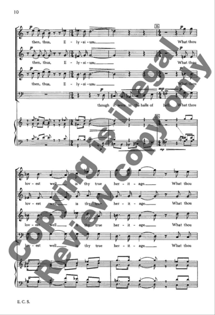 Threnos 4-Part scores gallery preview page 20
