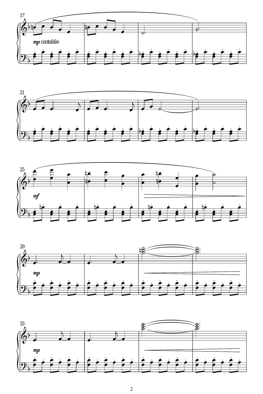 A Drive Piano Solo scores gallery preview page 2