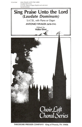 Book cover for Sing Praise Unto The Lord