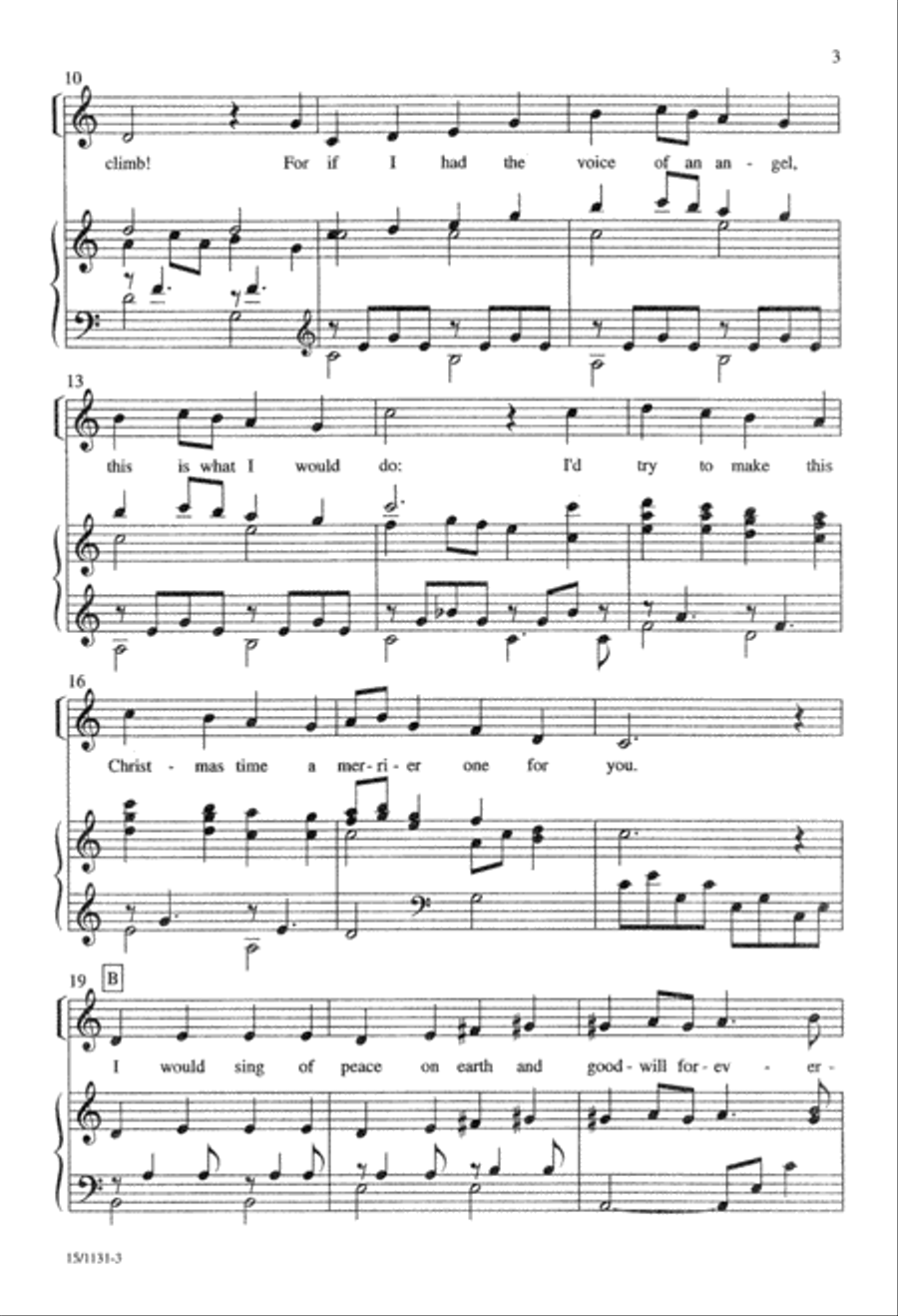 Sing Like an Angel Sing Like an Angel Unison Choir scores gallery preview page 3