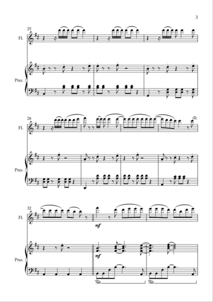 Shivers Flute Solo scores gallery preview page 3