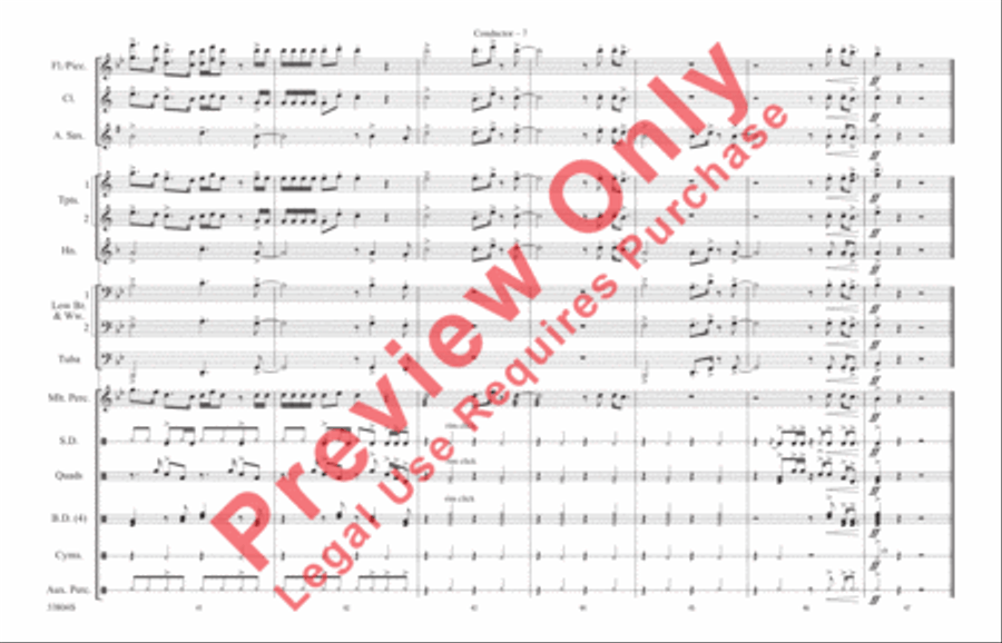 Party in the U.S.A. Marching Band scores gallery preview page 8