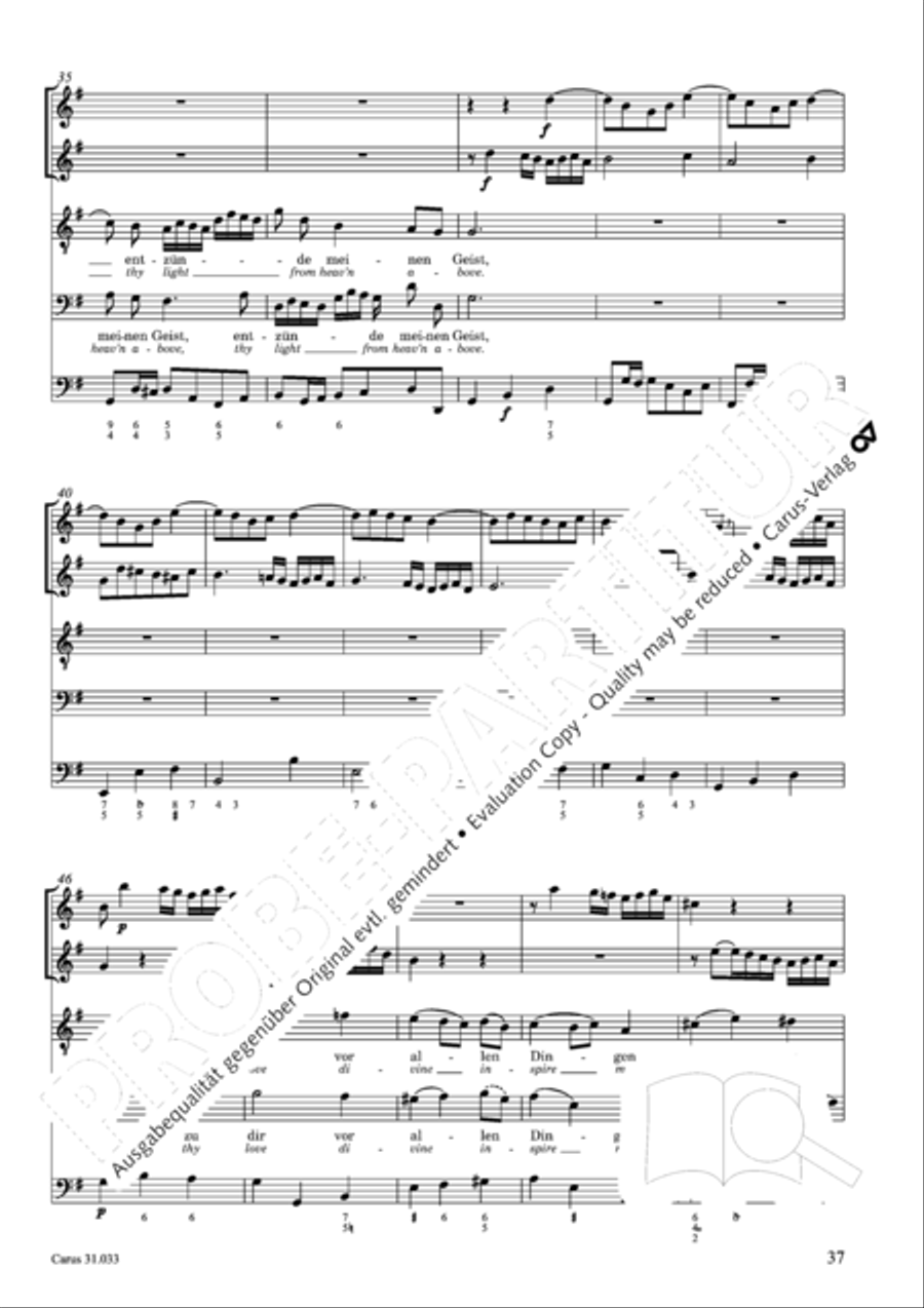 Lord Jesus Christ, in thee alone (Allein zu dir, Herr Jesu Christ) ATB scores gallery preview page 38