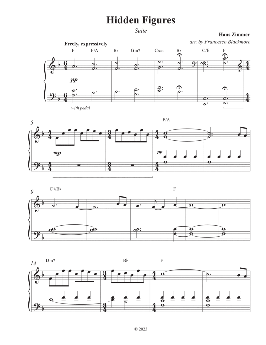 Katherine Katherine Piano Solo scores gallery preview page 1