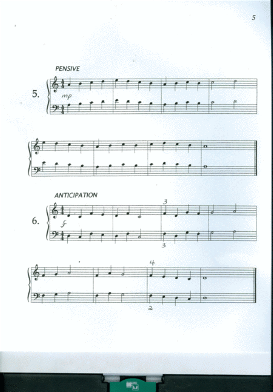 FRESH 5-TONE EXERCISES FRESH 5-TONE EXERCISES Piano Method scores gallery preview page 5