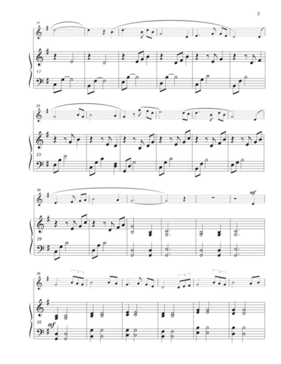 Amazing Grace Small Ensemble scores gallery preview page 3