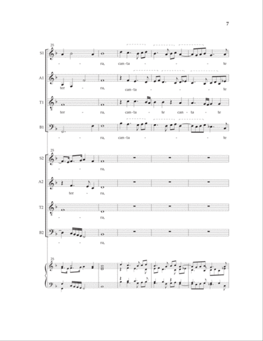 Cantate Domino SSAATTBB scores gallery preview page 6